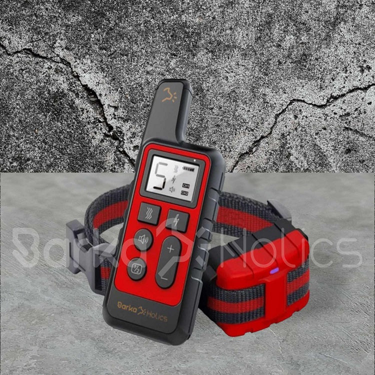 BARKAHOLICS® BH150R Remote Dog Training Shock Collar 1-2 Dogs 500m S/M - BARKAHOLICS®