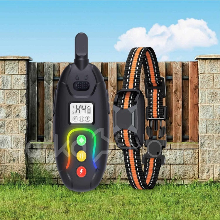 BARKAHOLICS® RS1 Remote Dog Training Shock Collar 1-2 Dogs 350m S/M/L