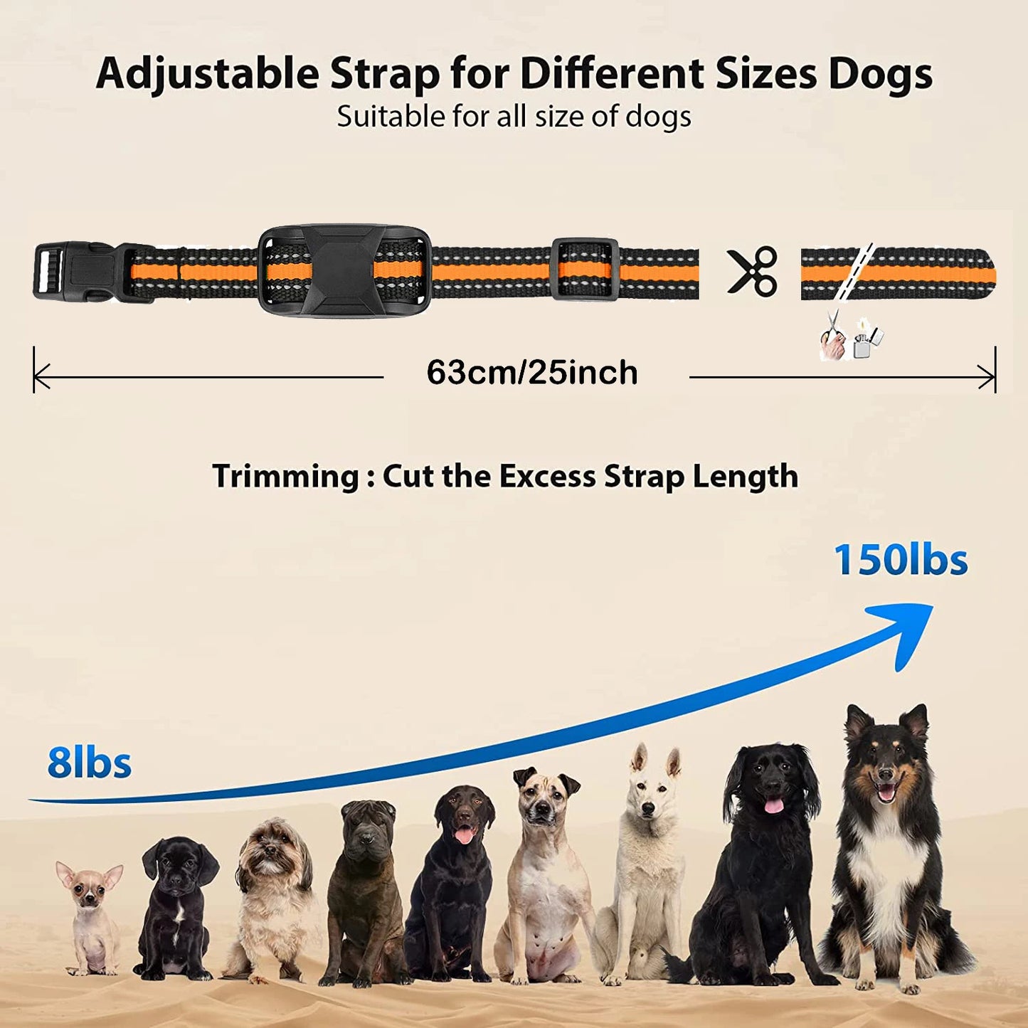 BARKAHOLICS® RS1 Remote Dog Training Shock Collar 1-2 Dogs 350m S/M/L - BARKAHOLICS®